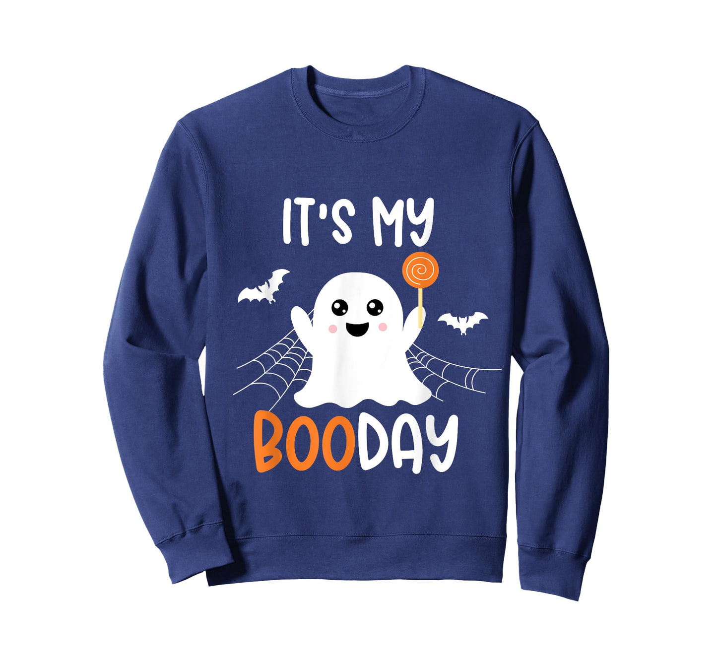 Its My Boo Day Cute Halloween Birthday Ghost Boy Girl Kids T-Shirt