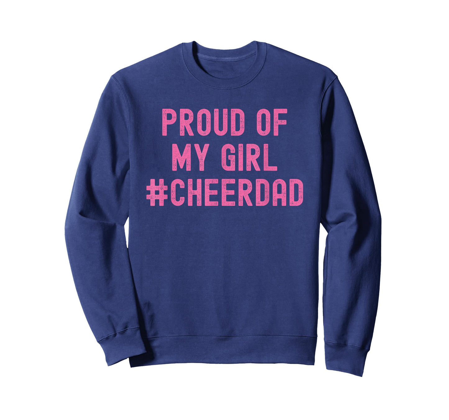 Cheer Dad Pink Cheerleading T-Shirt