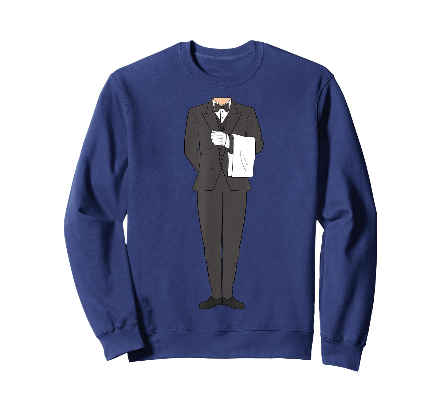 Butler Halloween Costume Outfit Funny T-Shirt
