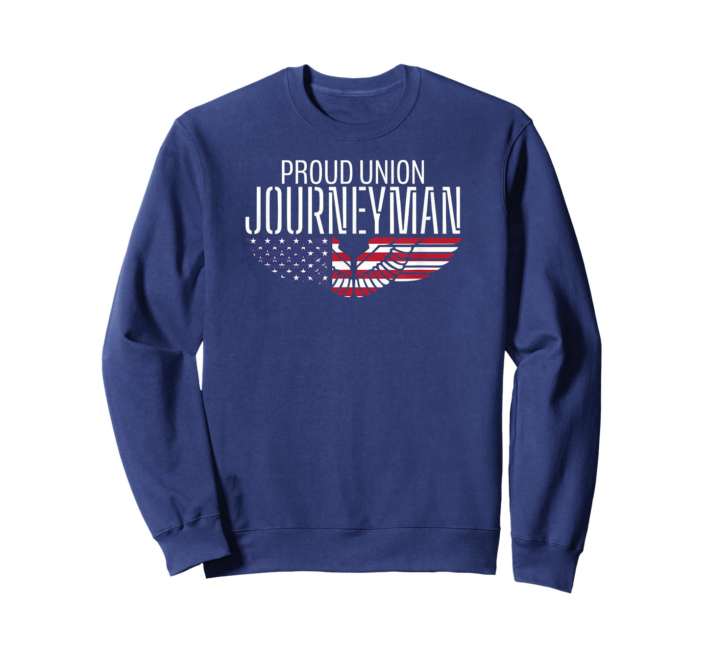 Patriotic Proud American Trade Union Contractor Journeyman T-Shirt