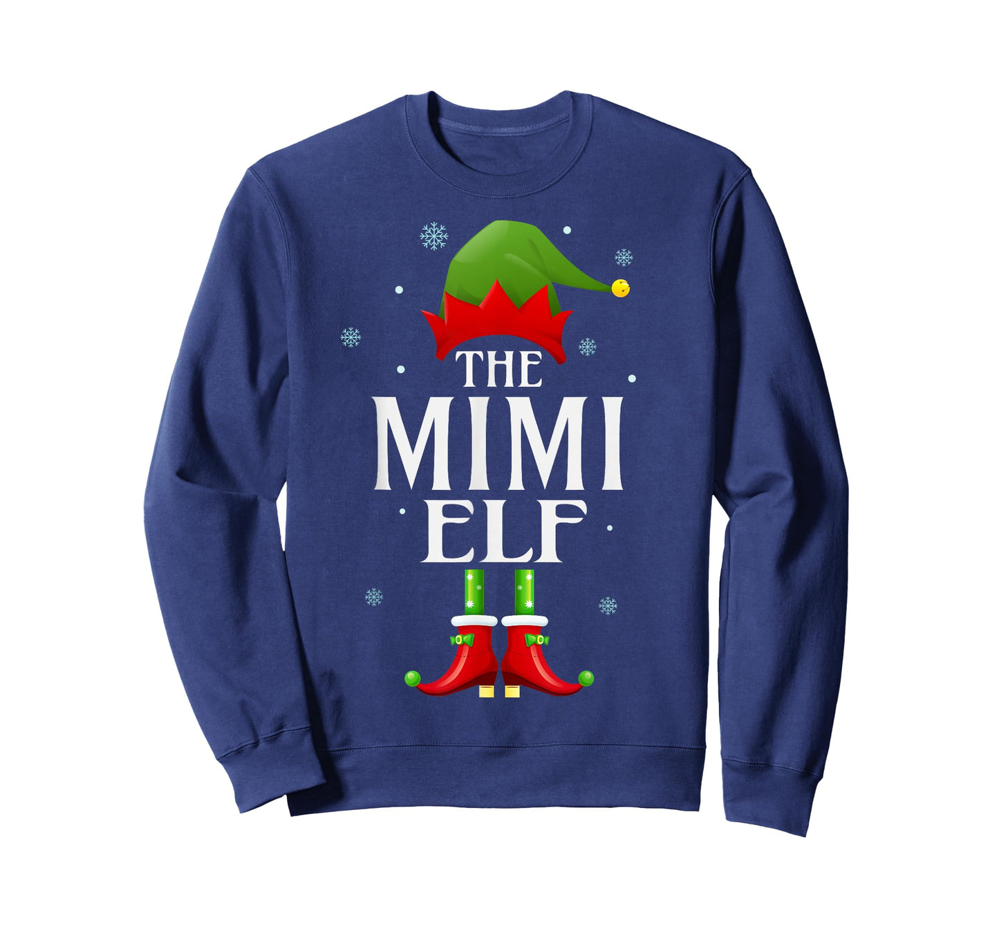Mimi Elf Xmas Matching Family Group Christmas Party Pajama T-Shirt