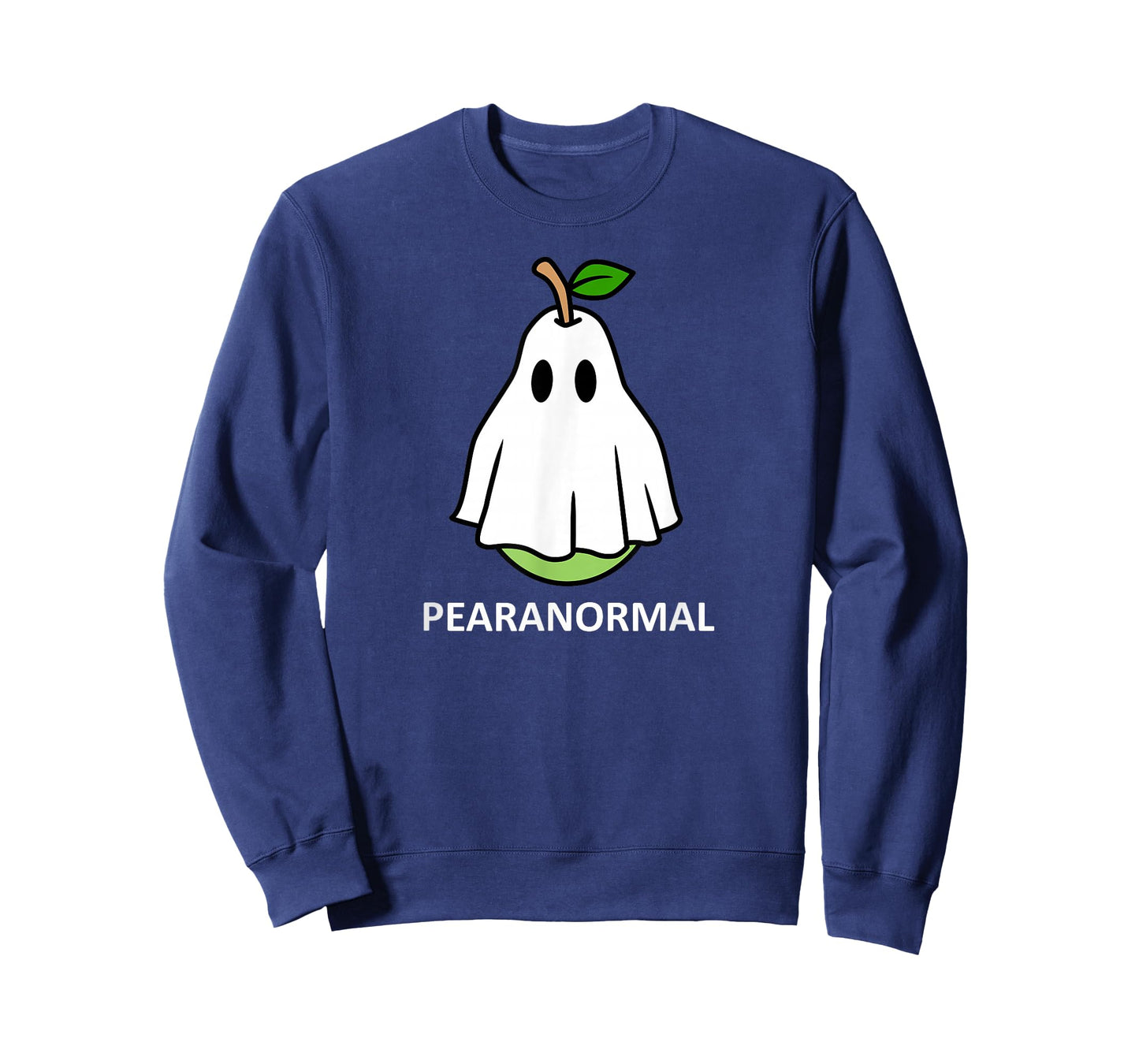 Pearanormal Cute Ghost Pear Halloween Costume Funny Pun T-Shirt