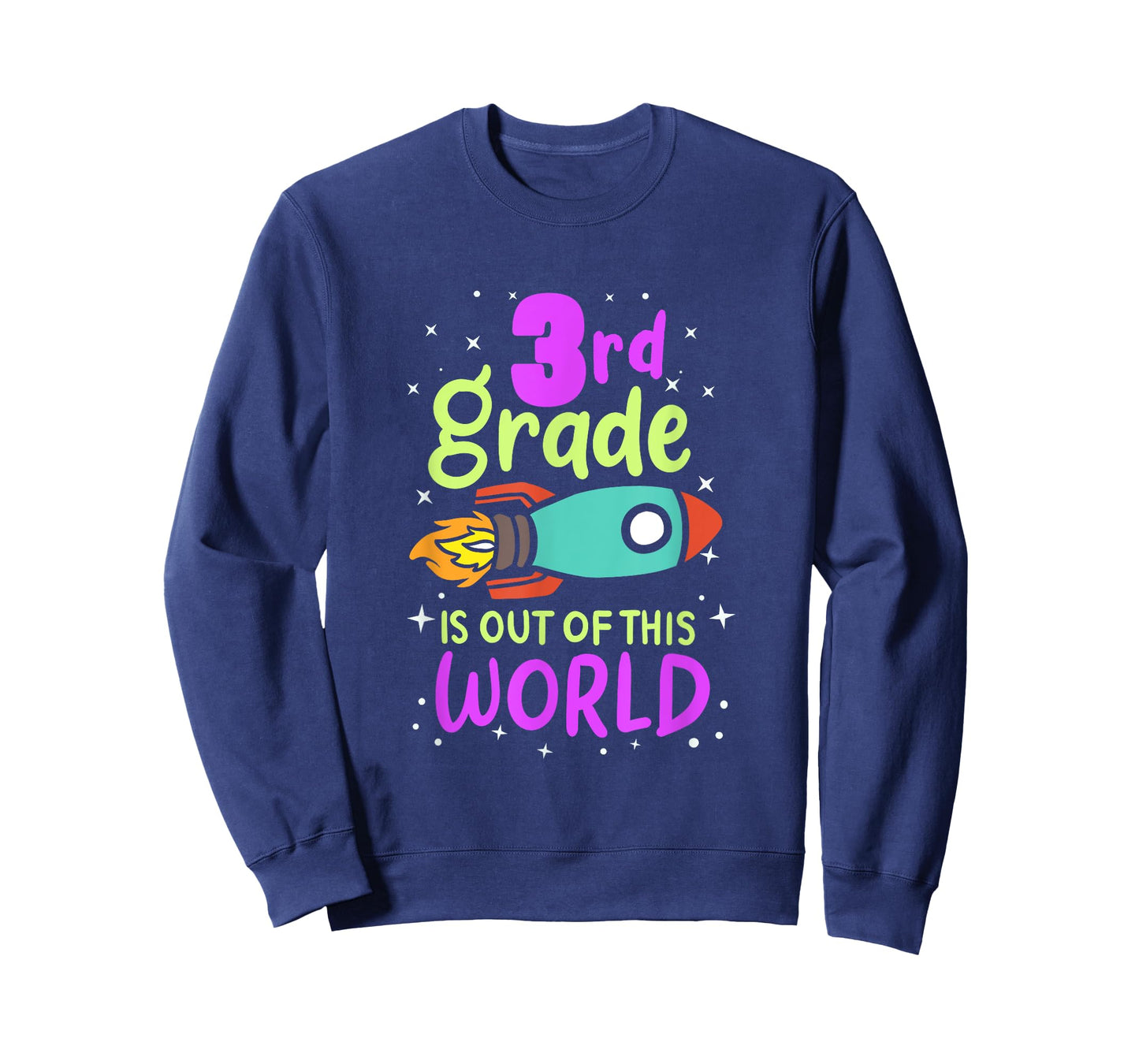 3rd Grade Is Out Of This World 3rd Grader Rocket Costume T-Shirt