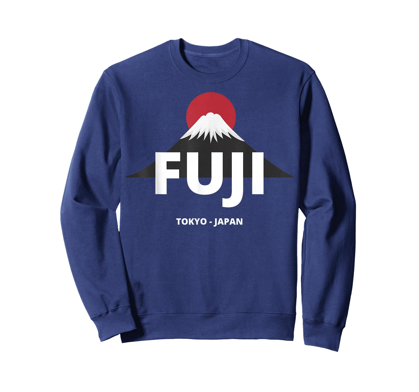 Retro Mount Fuji Japan Japanese Tradittional Mens Graphic T-Shirt