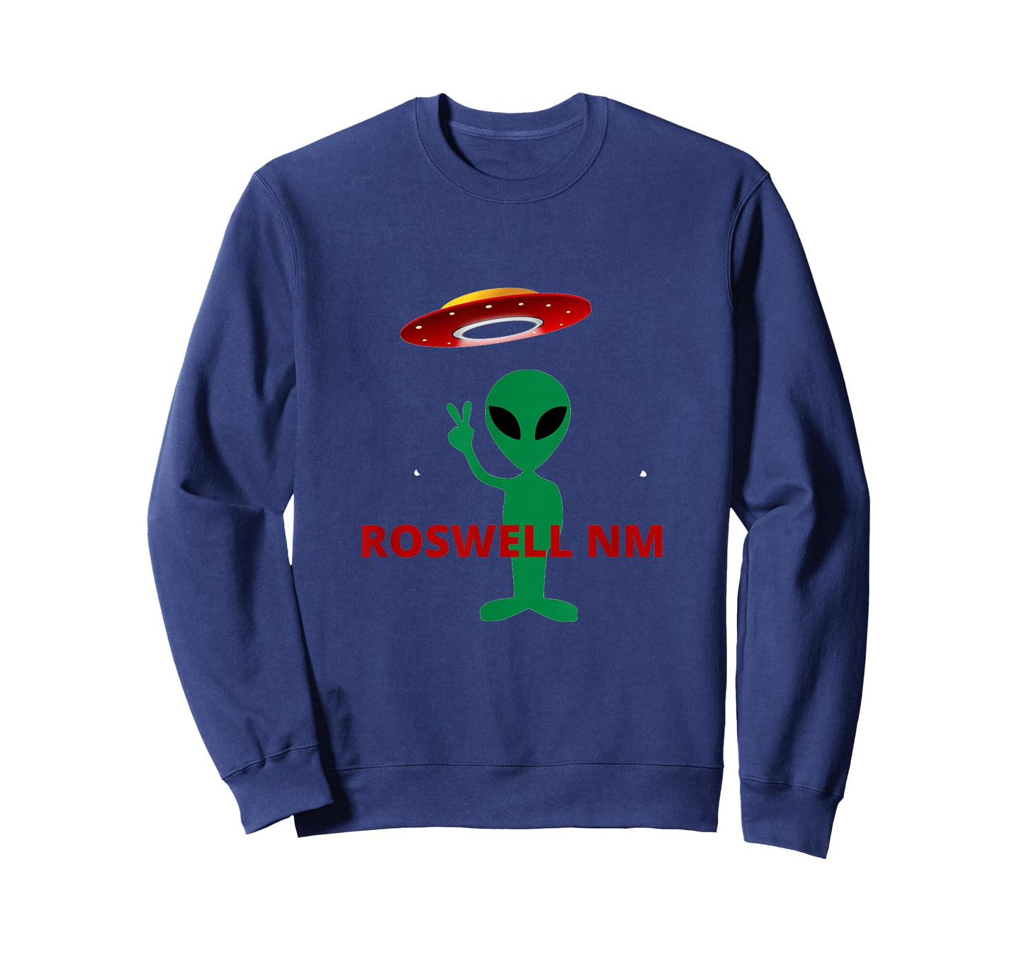 Roswell NM Alien UFO Abduction ETs Flying Saucer Men T-Shirt