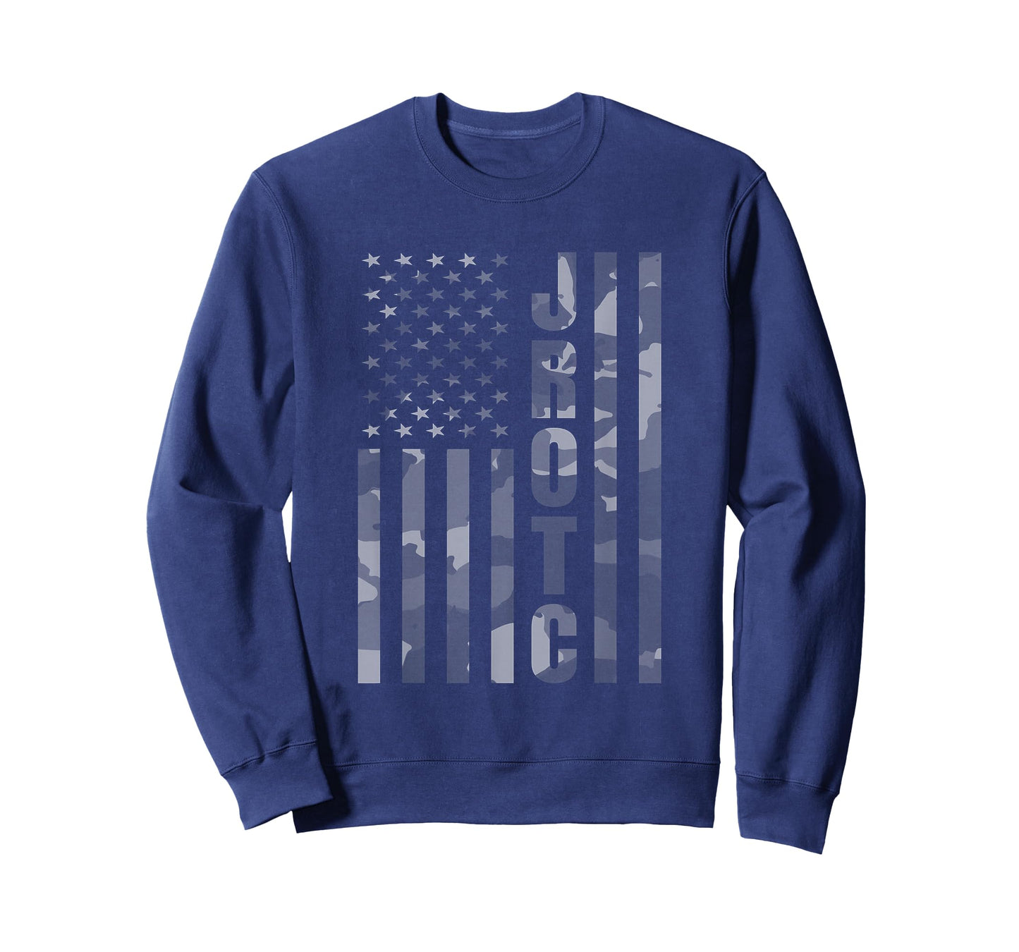JROTC Cadet United States Junior ROTC Camouflage US Flag T-Shirt