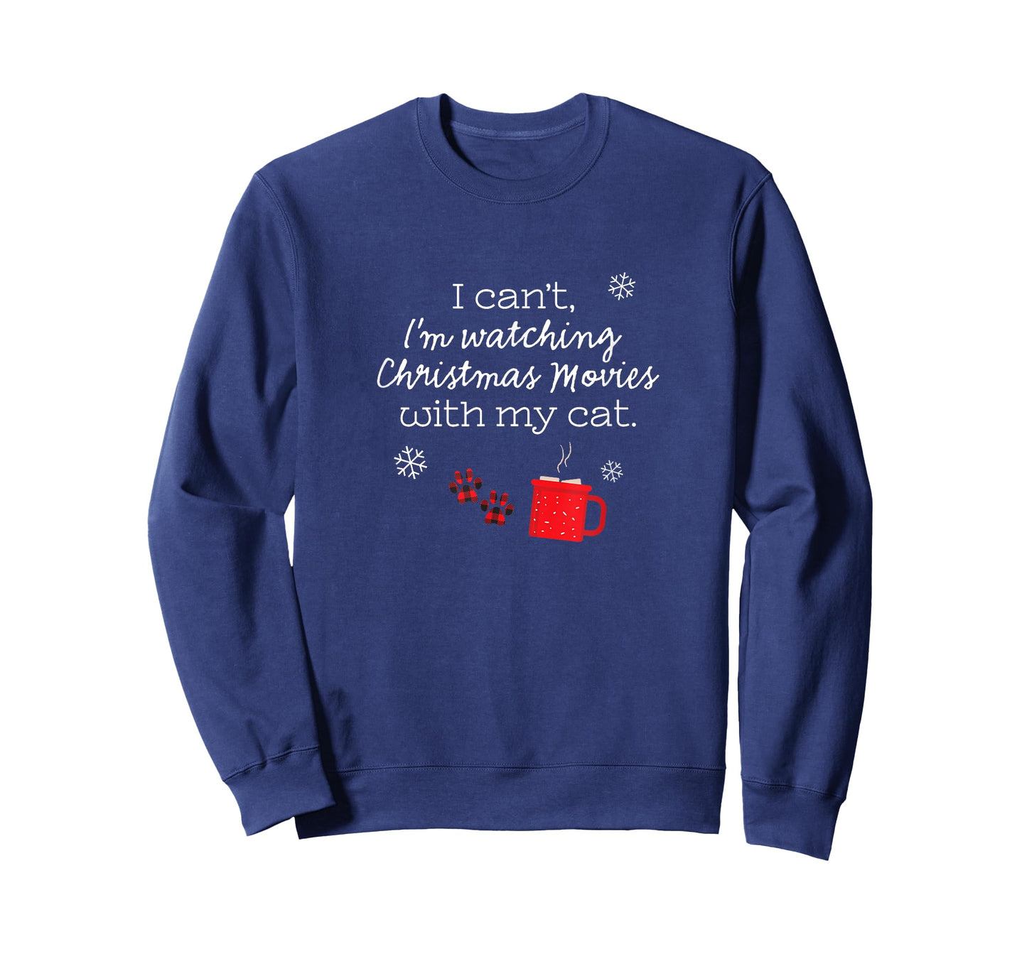 I can't, I'm watching Christmas movies with my cat T-Shirt