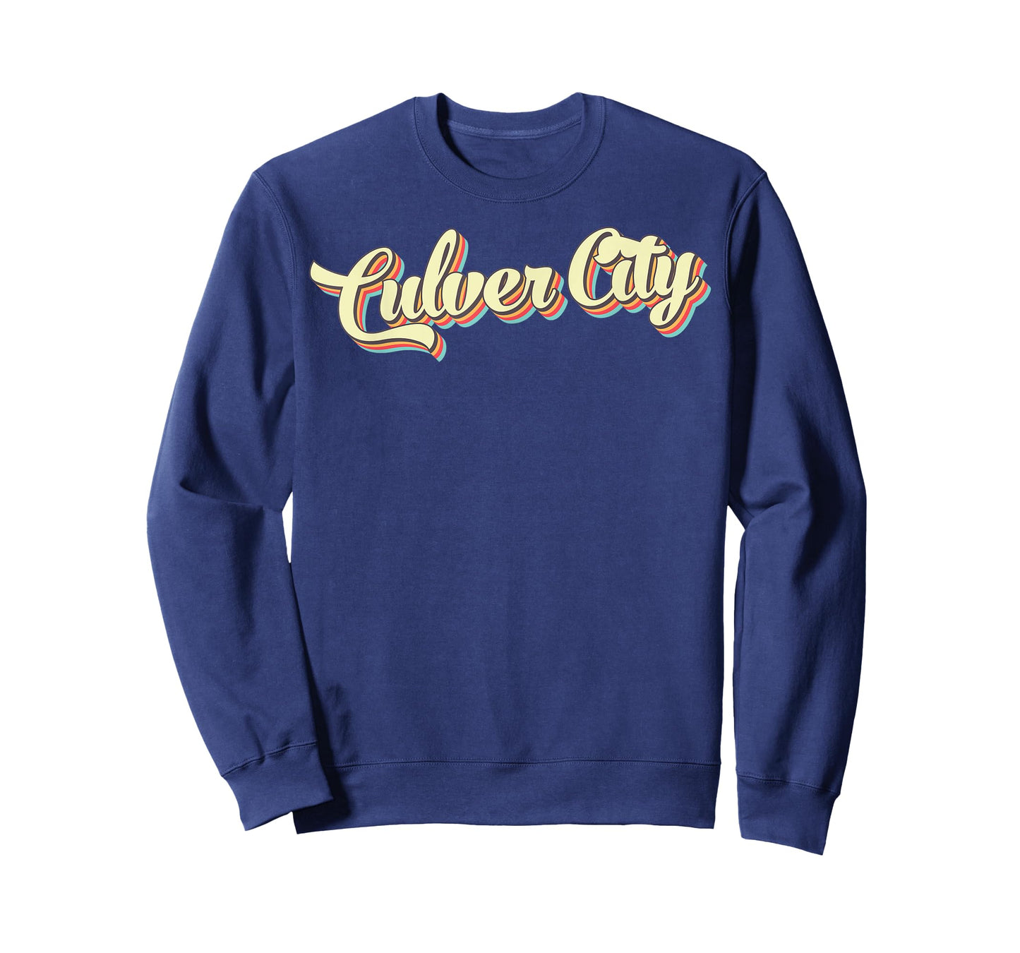 Culver City TShirt Retro Art Baseball Font Vintage T-Shirt