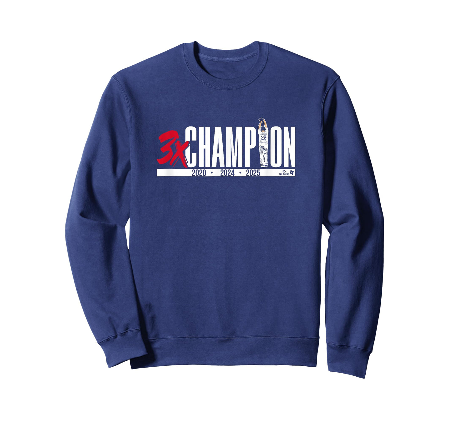 Clayton Kershaw - Three-Time Champion - Los Angeles Baseball T-Shirt