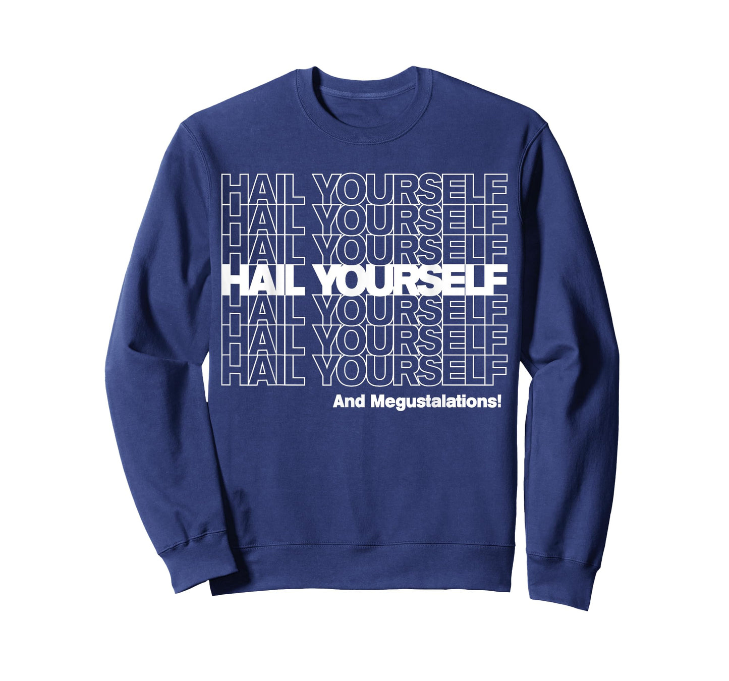 HAIL YOURSELF (White New York Bodega Thank You Bag) T-Shirt