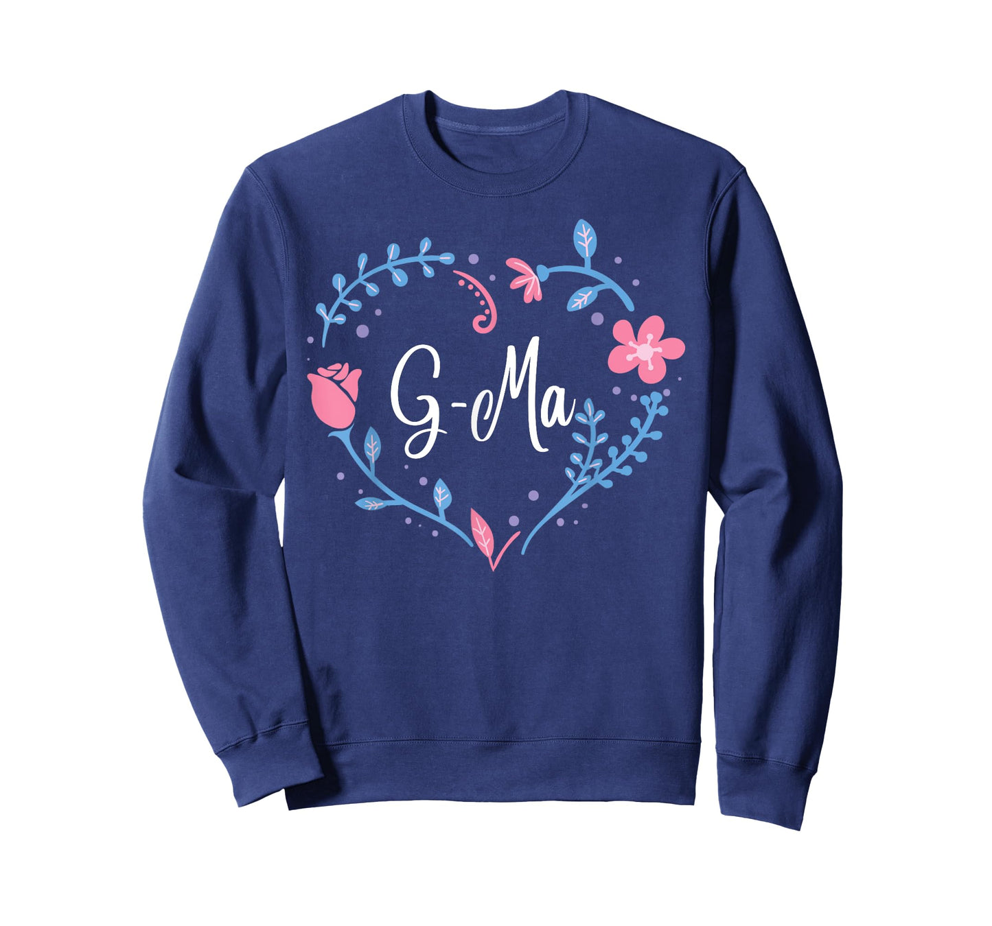 Flower G-Ma T-Shirt Grandma Christmas Birthday Gift Tee T-Shirt