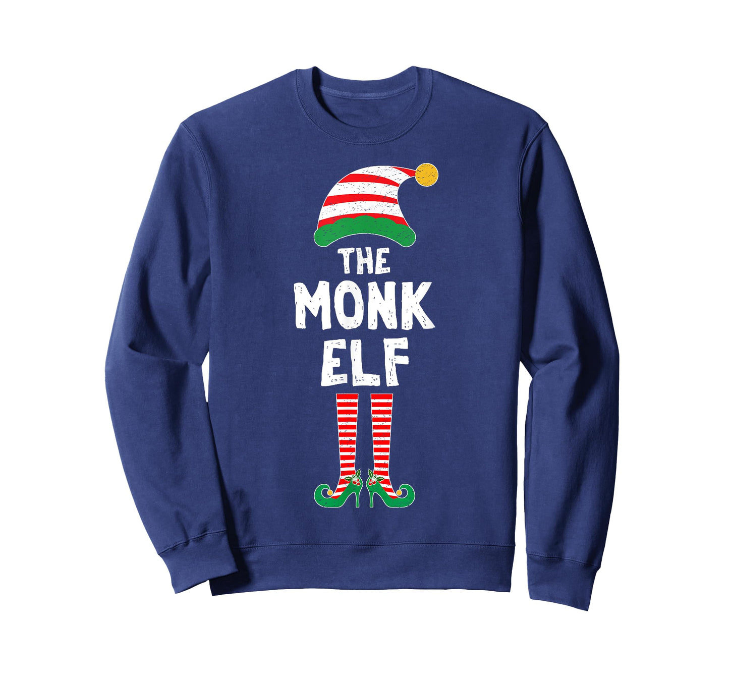 Monk Elf Gamer Christmas Role Playing Game RPG Gamer Elf T-Shirt