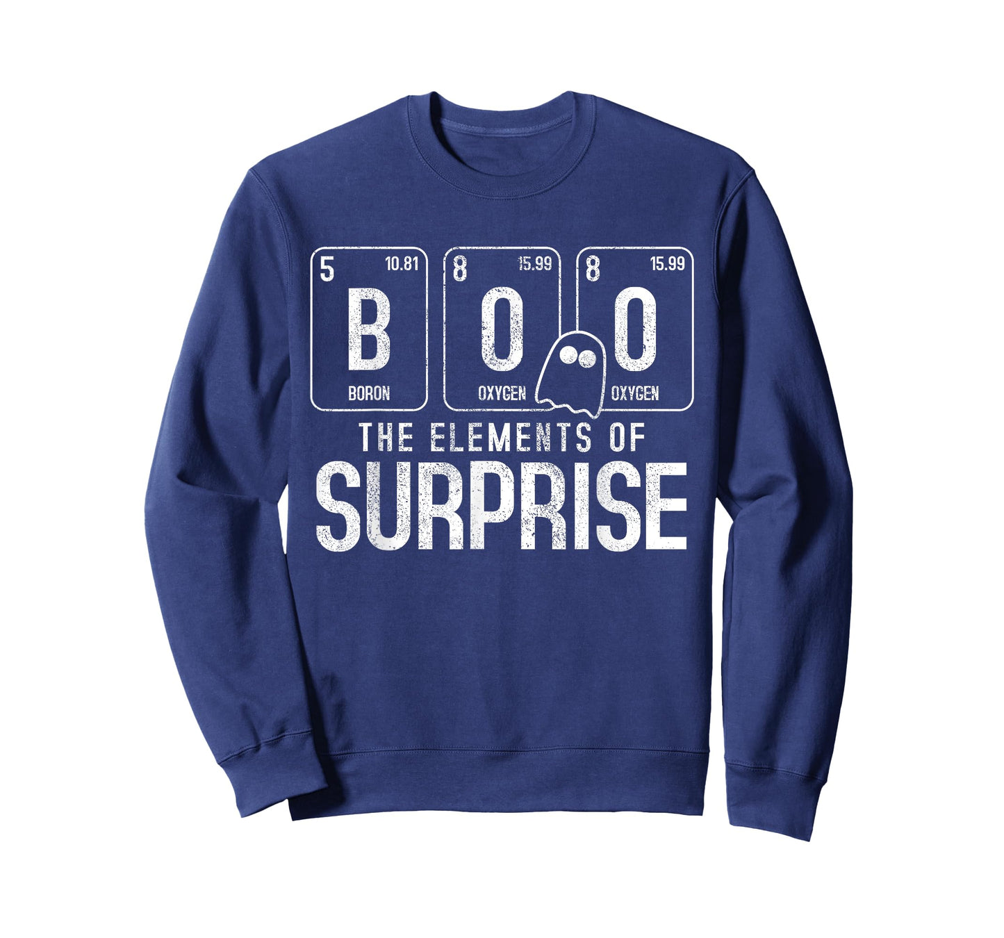 Boo The Element Of Surprise - Funny Halloween Nerd Chemist T-Shirt