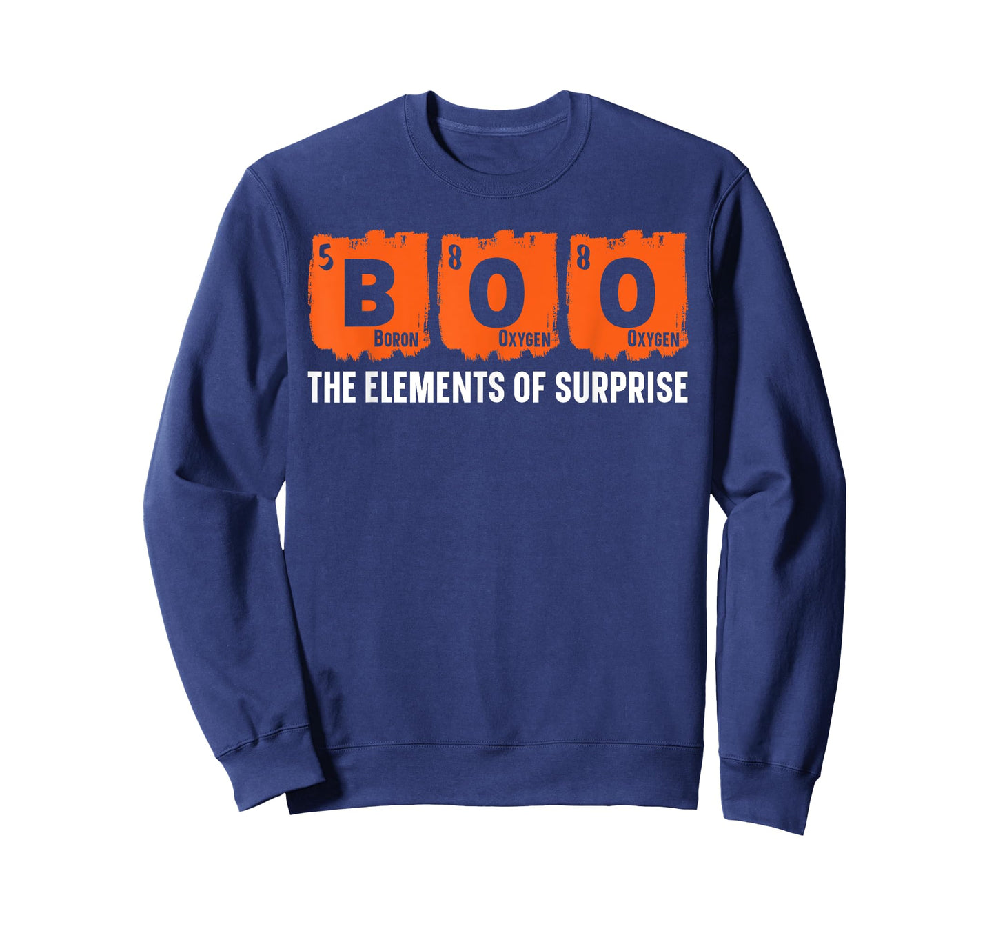 Boo The Elements of Surprise Science Chemistry Halloween T-Shirt
