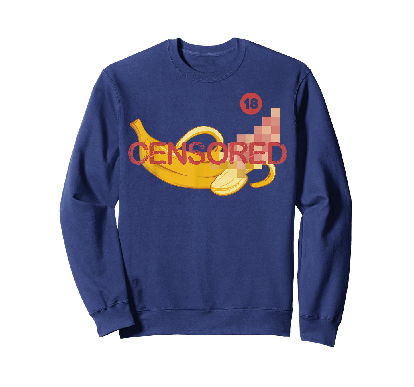 Censored Banana Funny Apparel T-Shirt