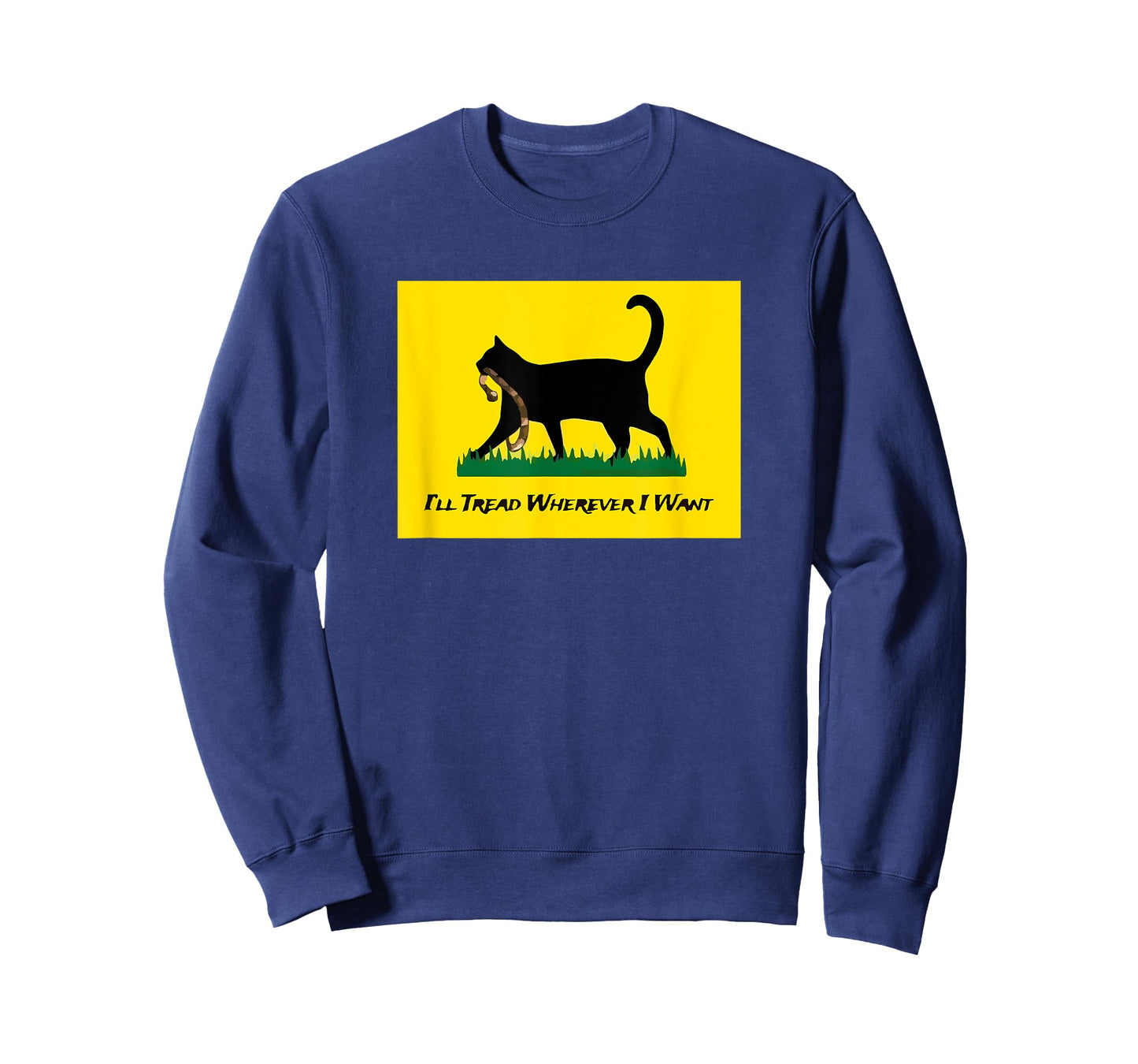 Cat Flag I'll Tread Wherever I Want T-Shirt