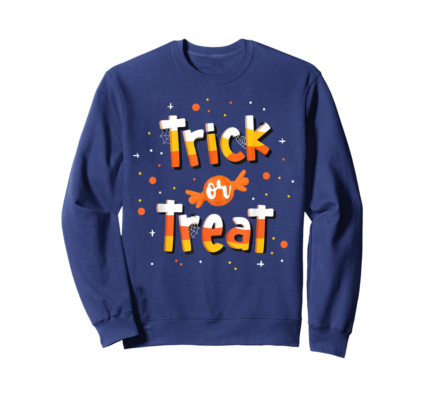 Trick Or Treat Candy Yellow and Orange Cute Halloween T-Shirt