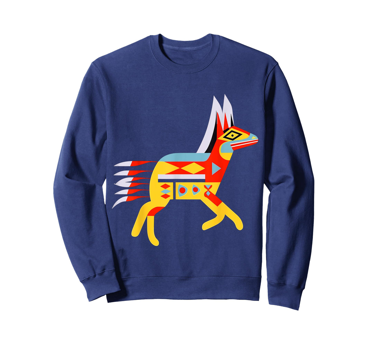 Pacific Northwest Coastal Art Native American Running Wolf T-Shirt
