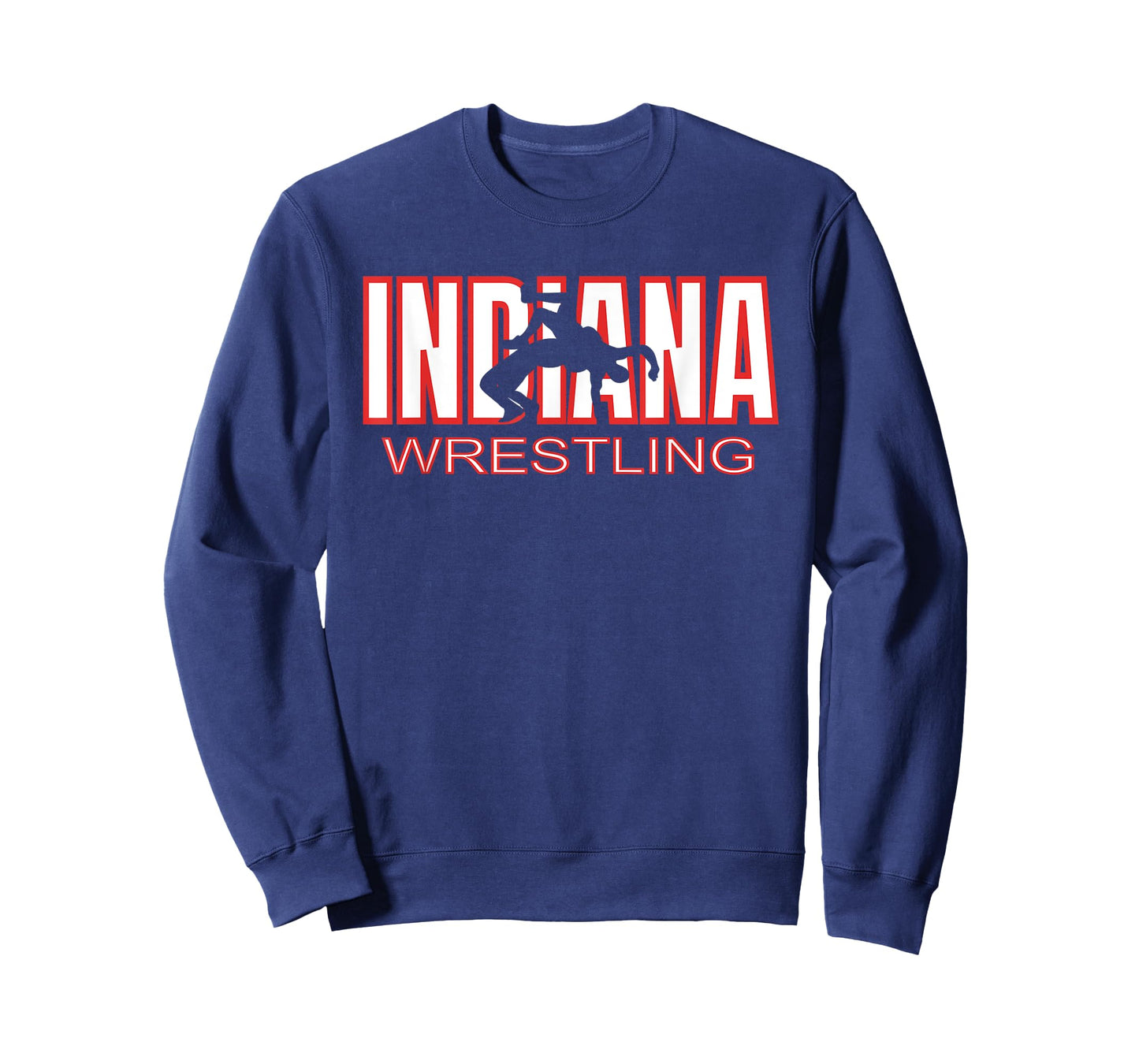 Indiana Wrestler Wrestling Team The Hoosier State Pride Gift T-Shirt