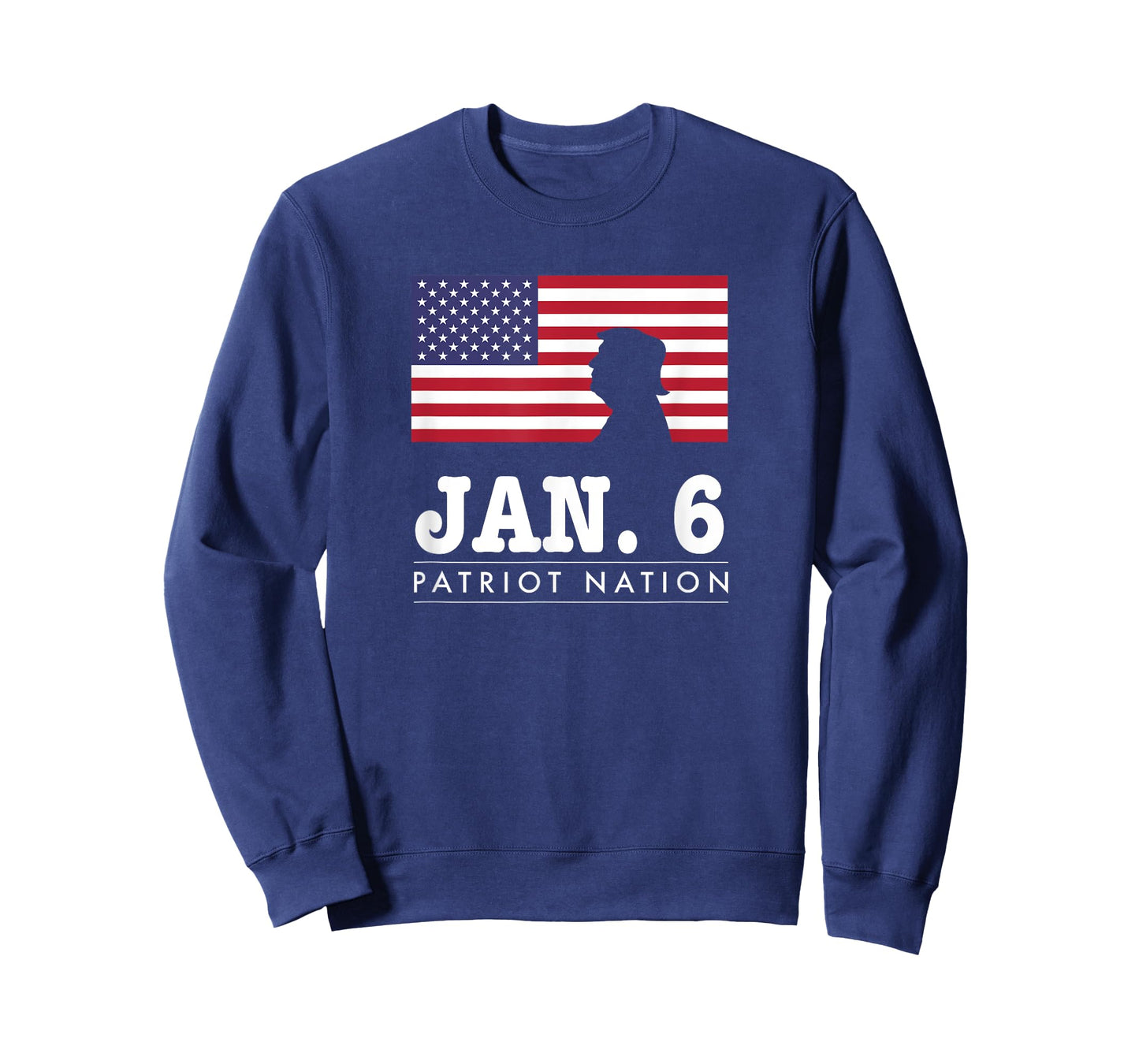 Patriotic Trump American Salute January Jan 6 Patriot Nation T-Shirt