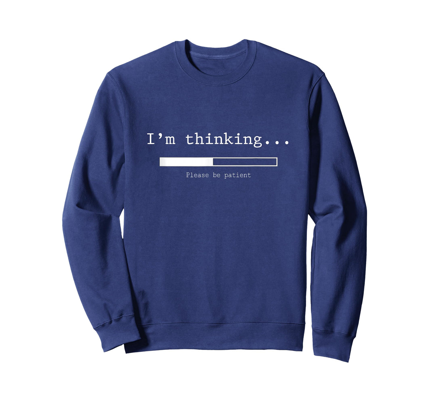 I'm thinking T-Shirt Please Be Patient Wait Logo Pun T-Shirt