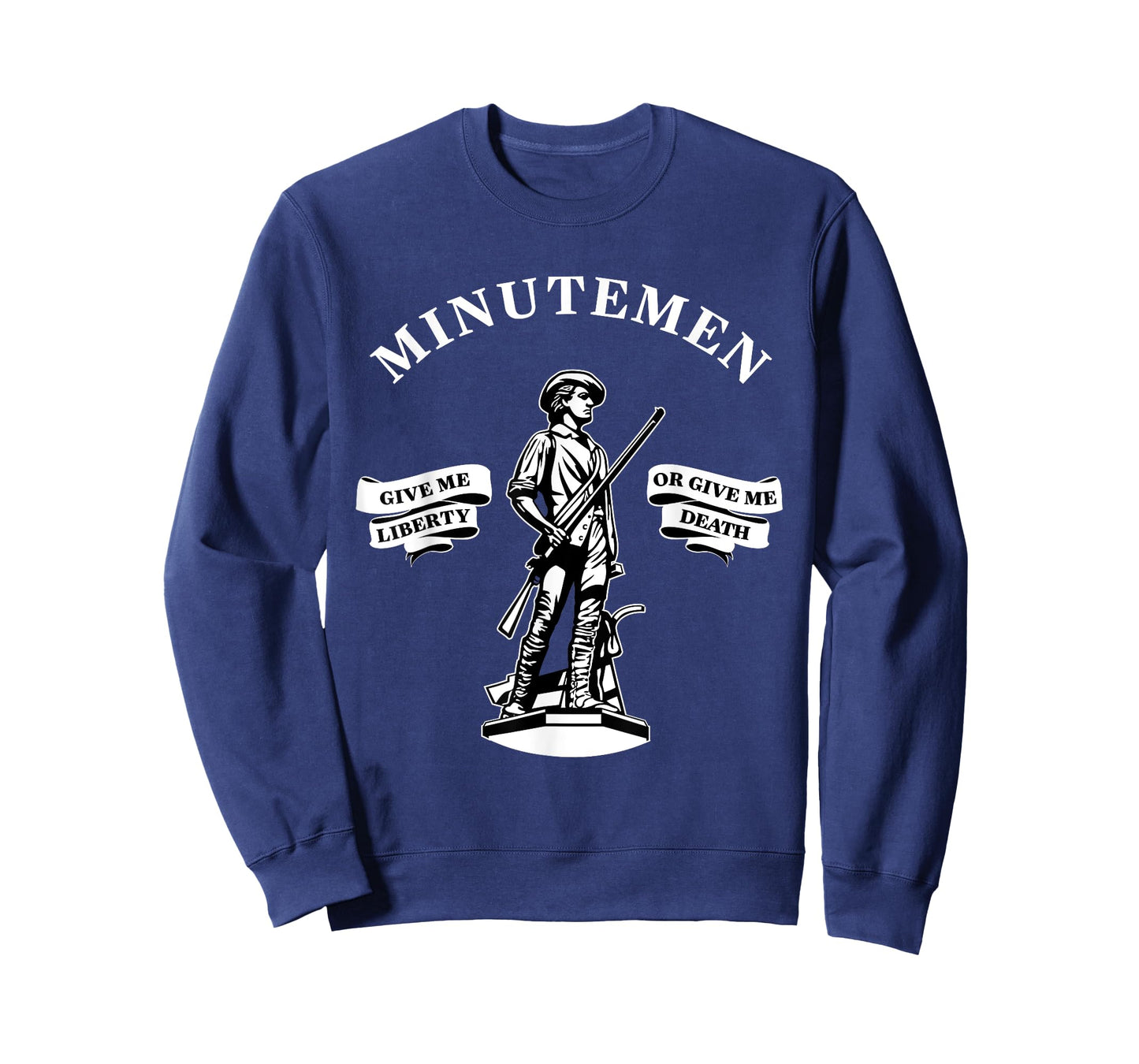 Minutemen Give Me Liberty or Give Me Death USA 1776 T-Shirt