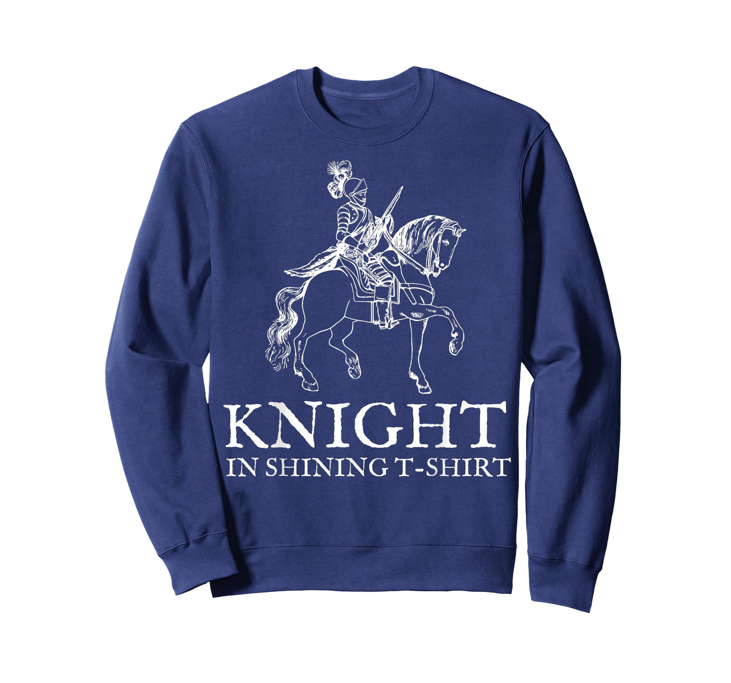 Knight in Shining Armor Tshirt Halloween Renaissance Fair T-Shirt