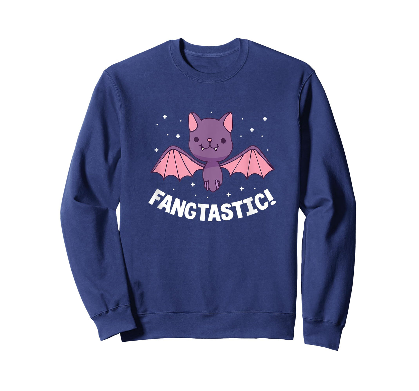 Halloween Bat Fang Funny Fangtastic T-Shirt