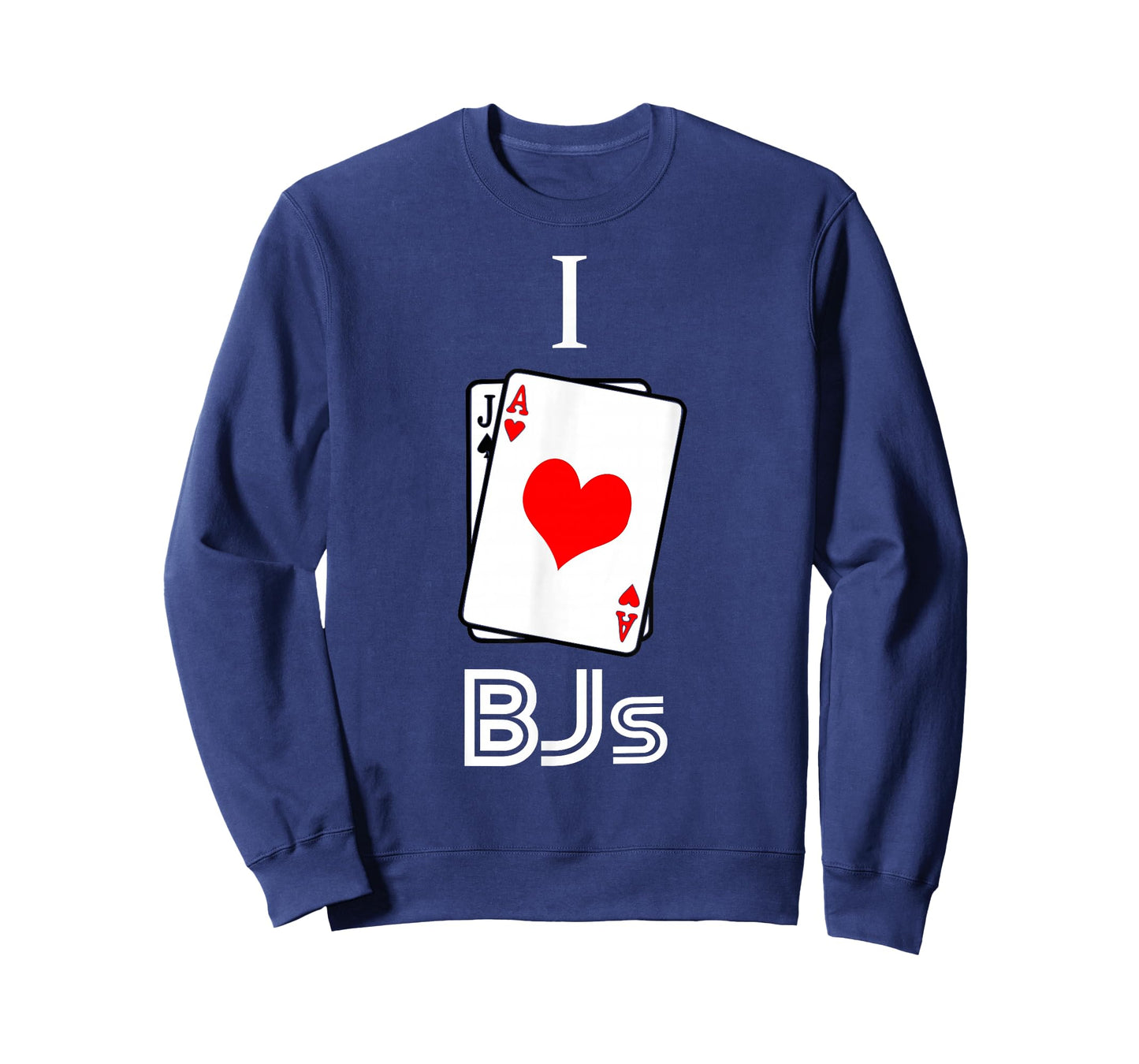I Love BJs Blackjack 21 Casino Gambling T-Shirt T-Shirt