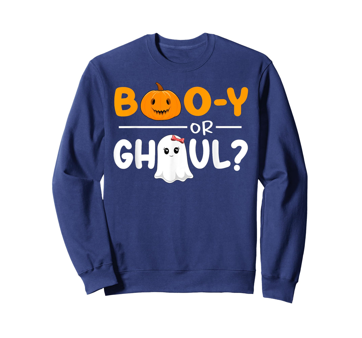 Boo-y Or Ghoul Gender Reveal Halloween Baby Shower Party T-Shirt