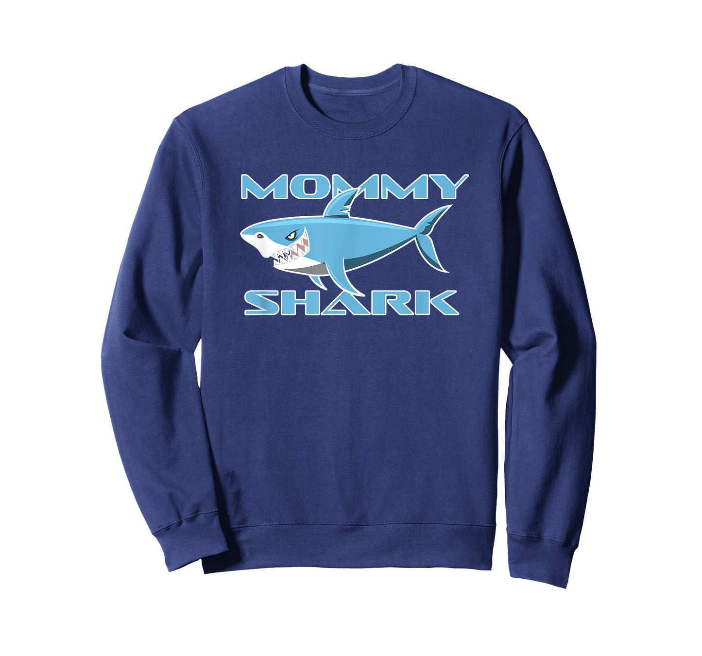 Funny Mommy Shark Matching Family T Shirt - Holiday Gift Tee