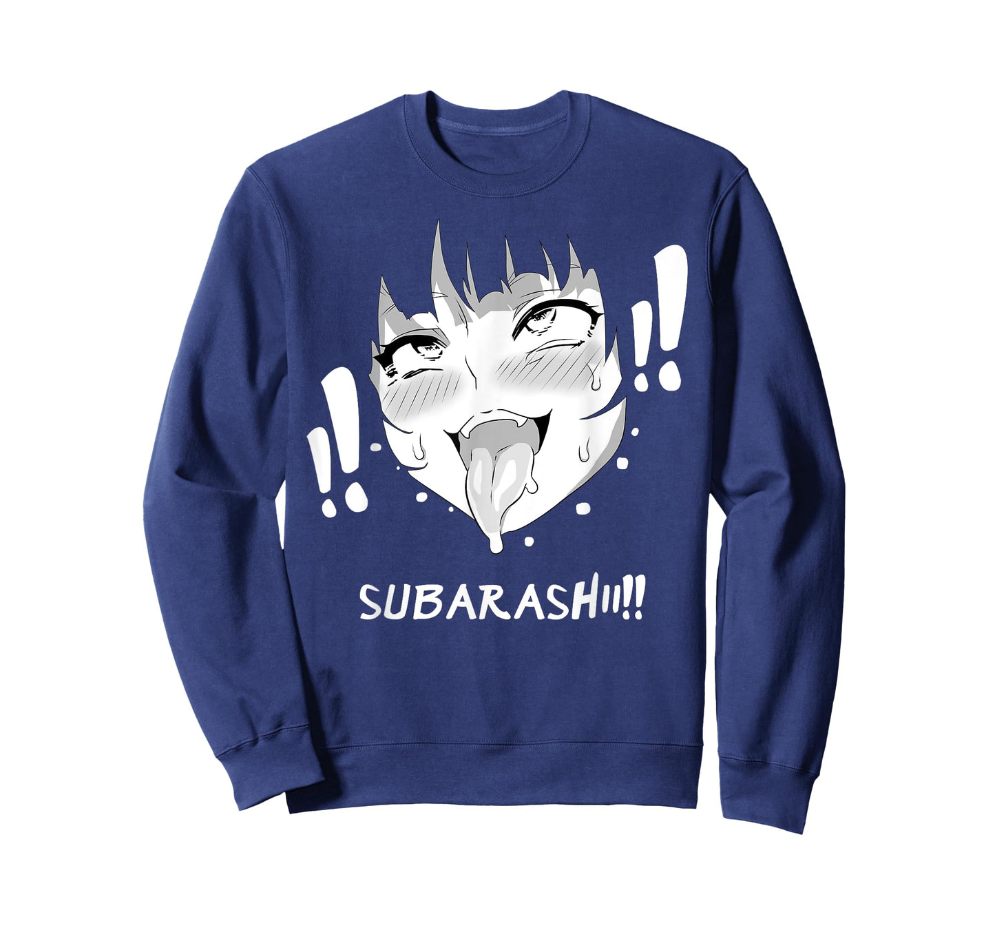 Ahegao Face Shirt Anime Manga Hentai Girl Subarashii Apparel
