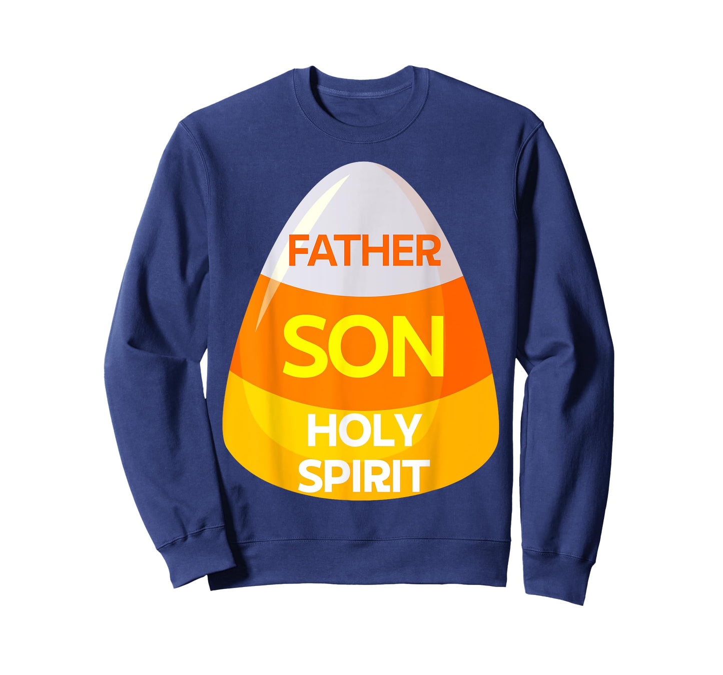 Jesus Christian Trinity Candy Corn Costume Halloween Candy T-Shirt