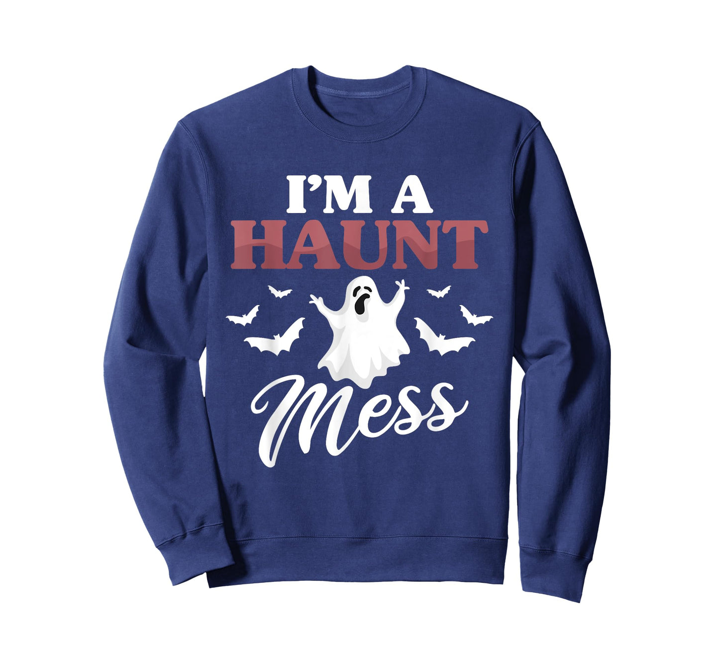 I'm A Haunt Mess Halloween Lovers Costume Outfit Party T-Shirt