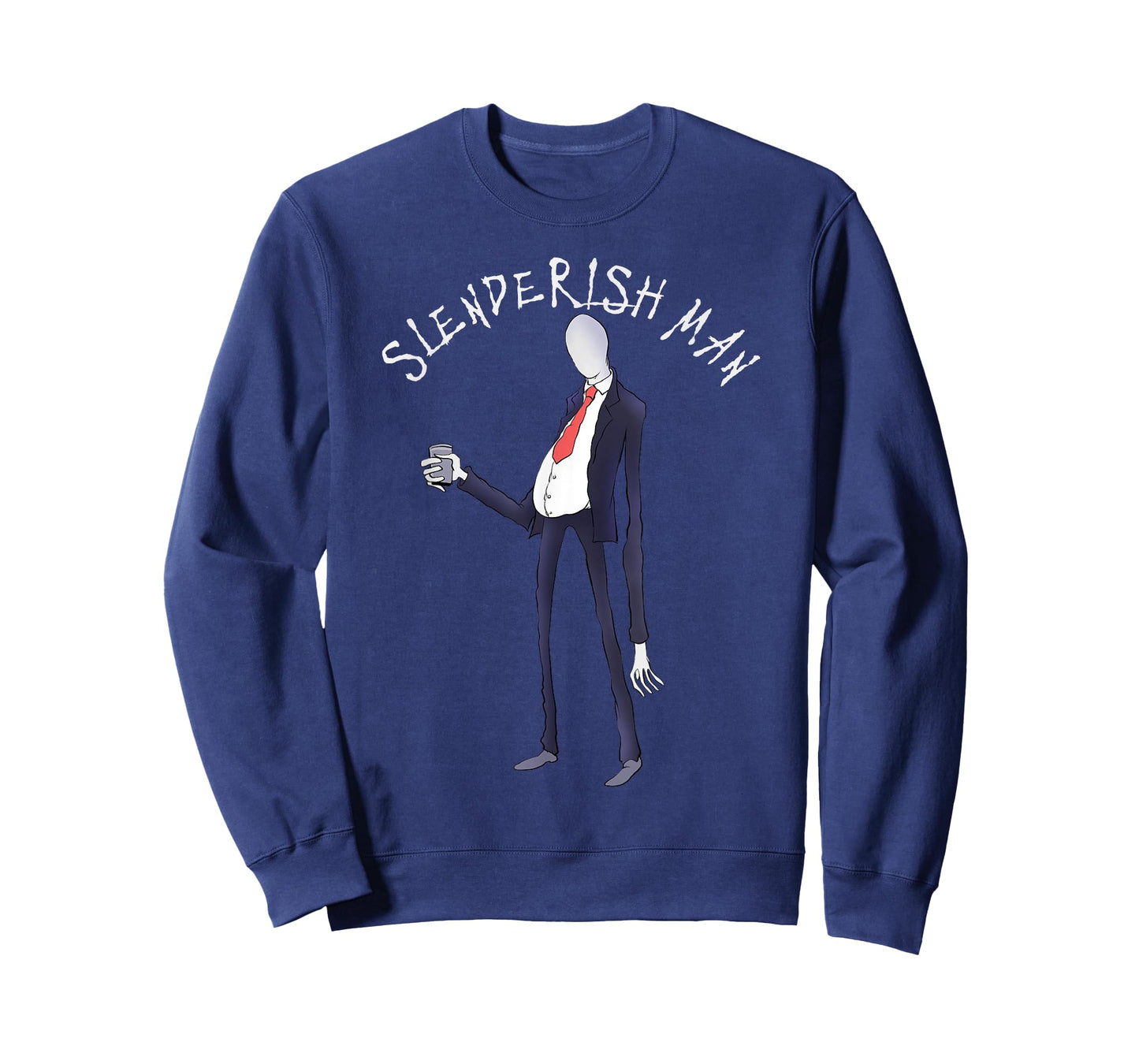Easy Halloween costume funny slenderman men's T-Shirt