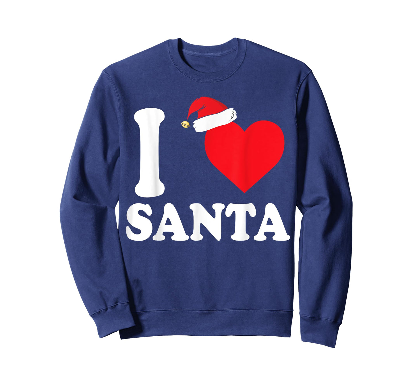 I Love Santa T-Shirt - Loving Christmas Shirt T-Shirt