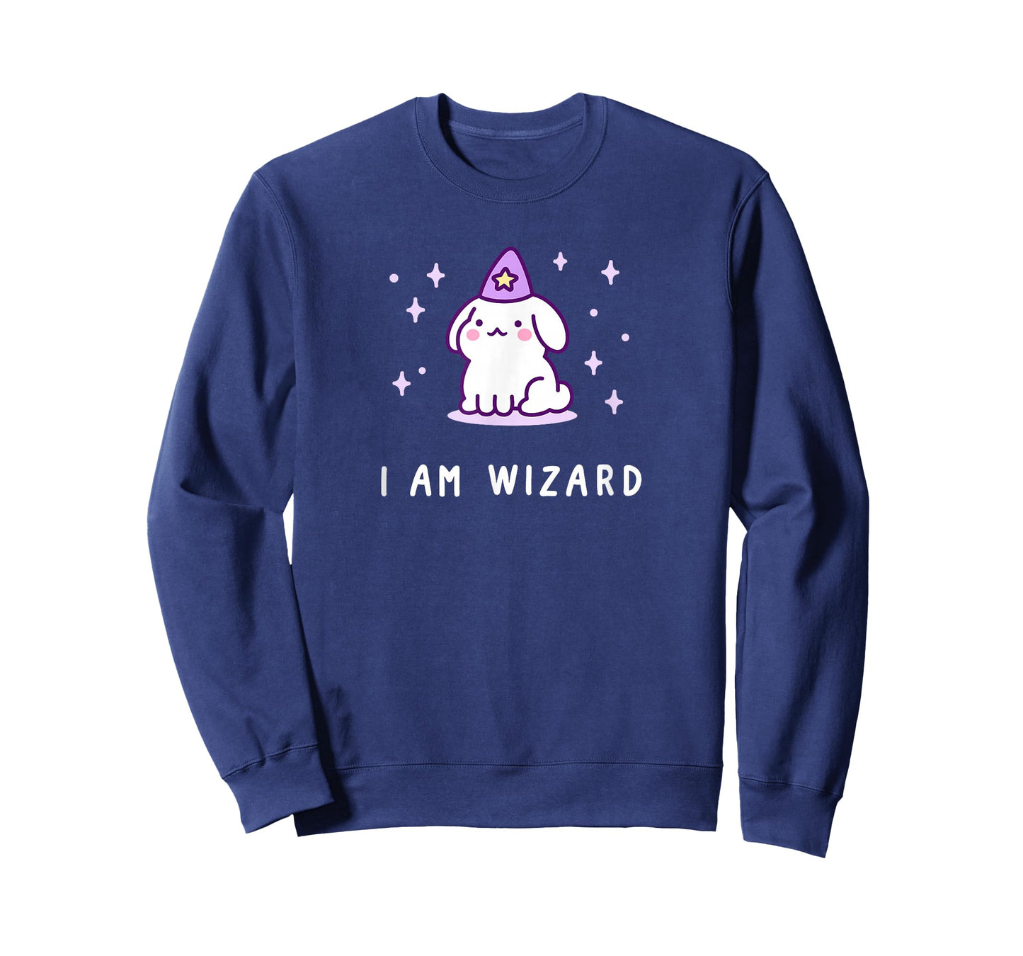 Cute Kawaii Bunny Wizard, I Am Wizard T-Shirt