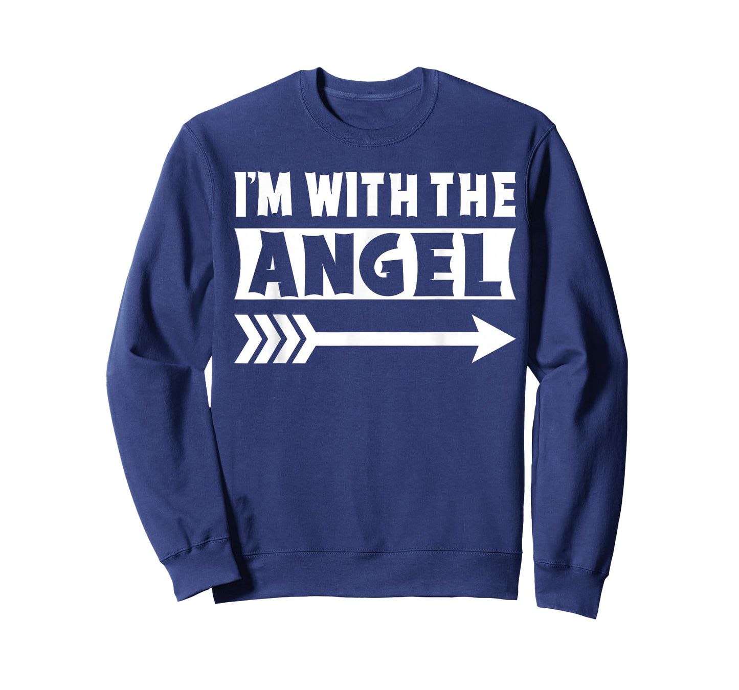 I'm With The Angel Halloween Costume Angel Halloween T-Shirt
