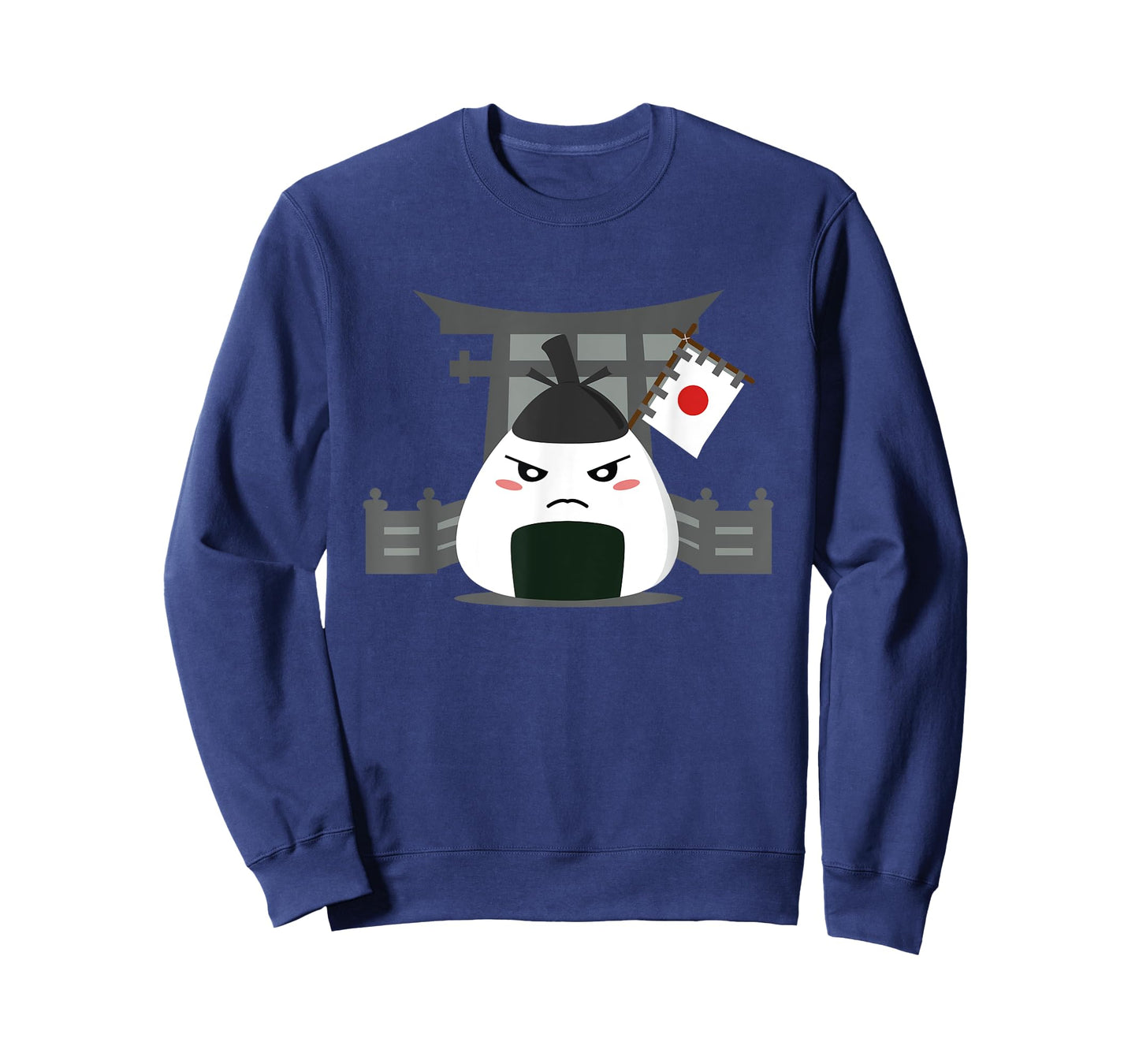 Angry Onigiri - Kawaii Japanese Food T-Shirt