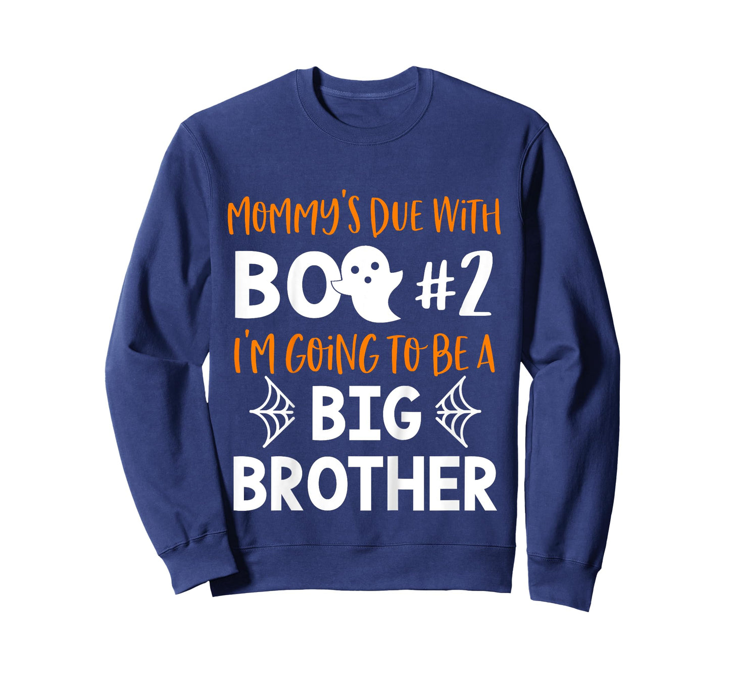 Kids Big Brother Halloween Pregnancy Announcement Boo #2 T-Shirt