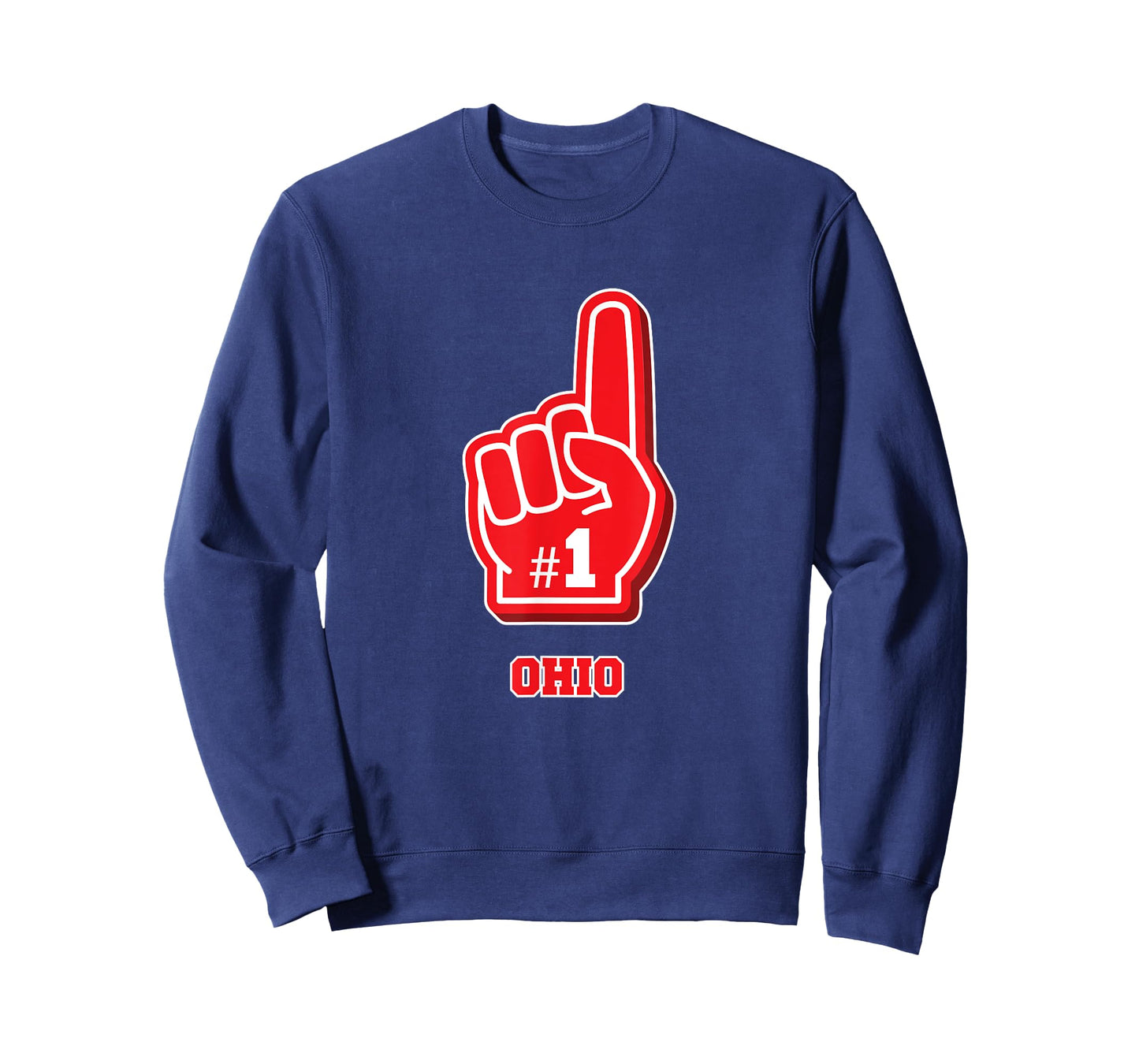 Ohio Foam Finger / Number One Ohio Fan T-Shirt