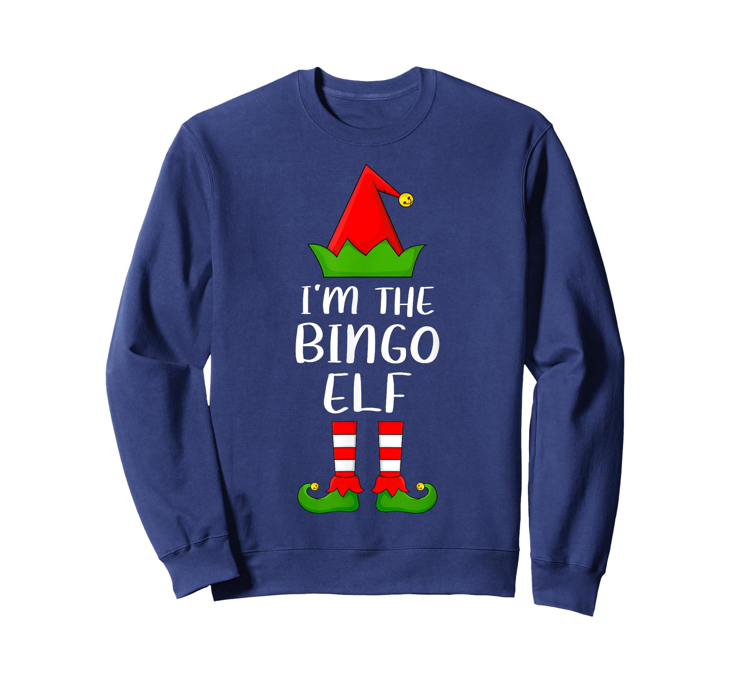 Matching Family Group I'm The Bingo Elf Christmas T-Shirt