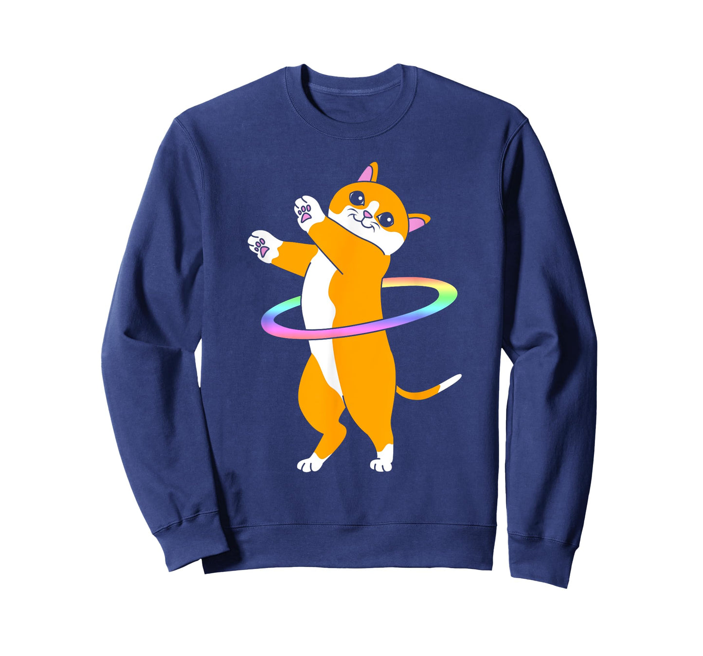 Cute Dancer Hula Hooper Cat Hula Hoop T-Shirt