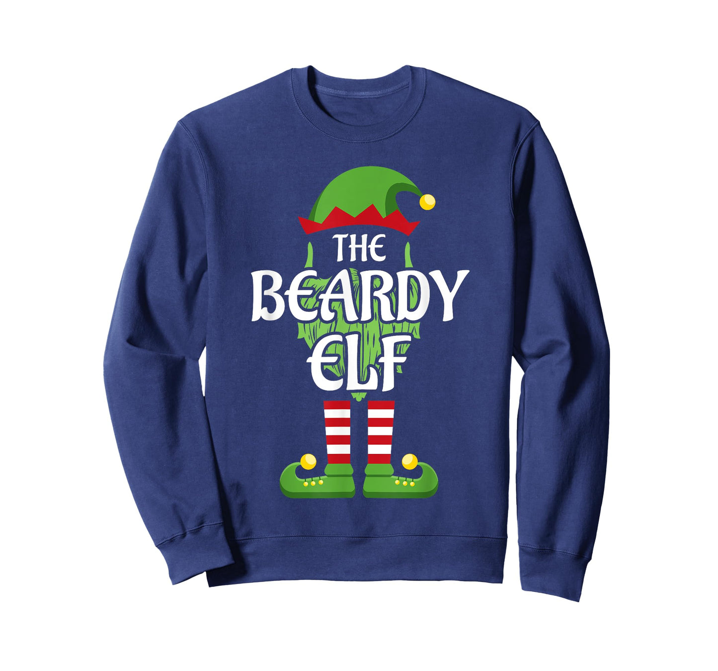 Beardy Elf Family Matching Group Christmas T-Shirt