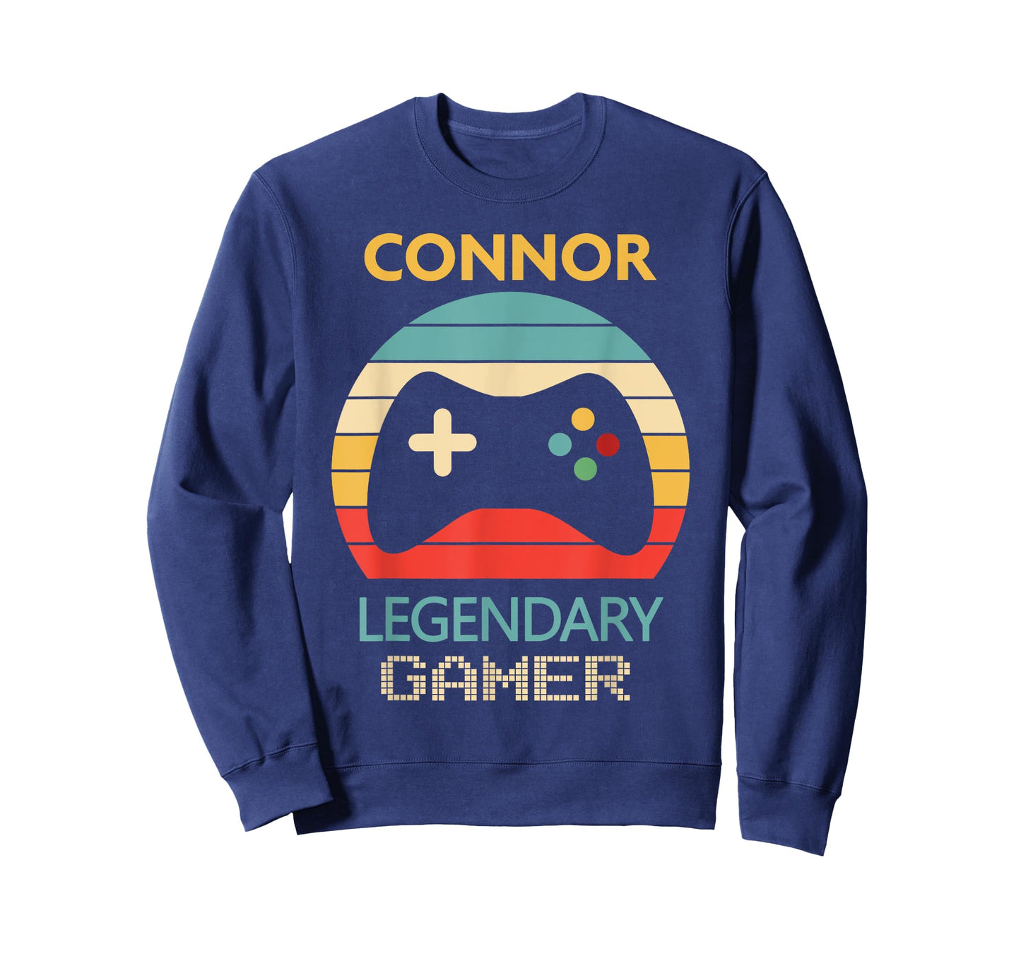 Connor Name Gift - Personalized Legendary Gamer T-Shirt