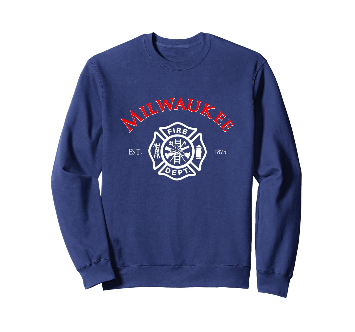 City of Milwaukee Fire Rescue Wisconsin Firefighter T-Shirt T-Shirt