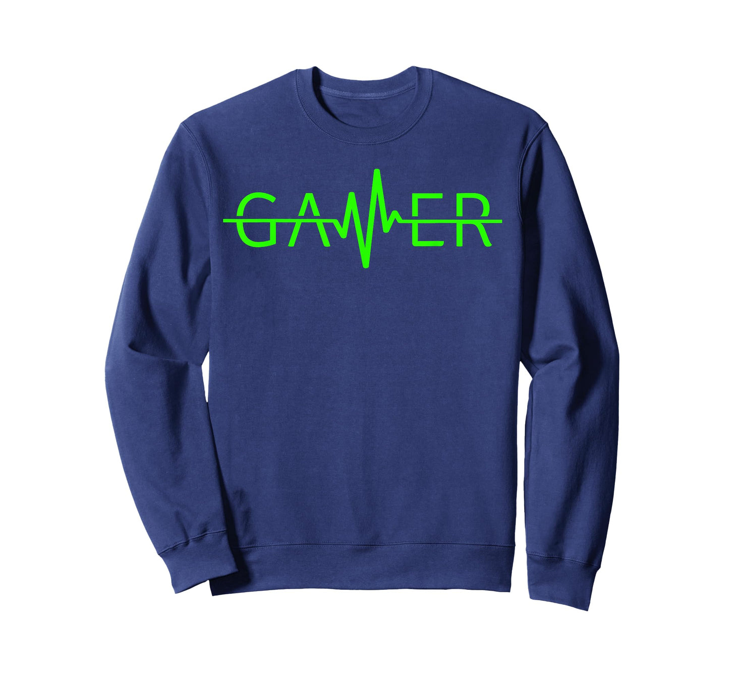Gamer Heartbeat Tween Teen Gaming Graphic Designs Black Gaming T-Shirt