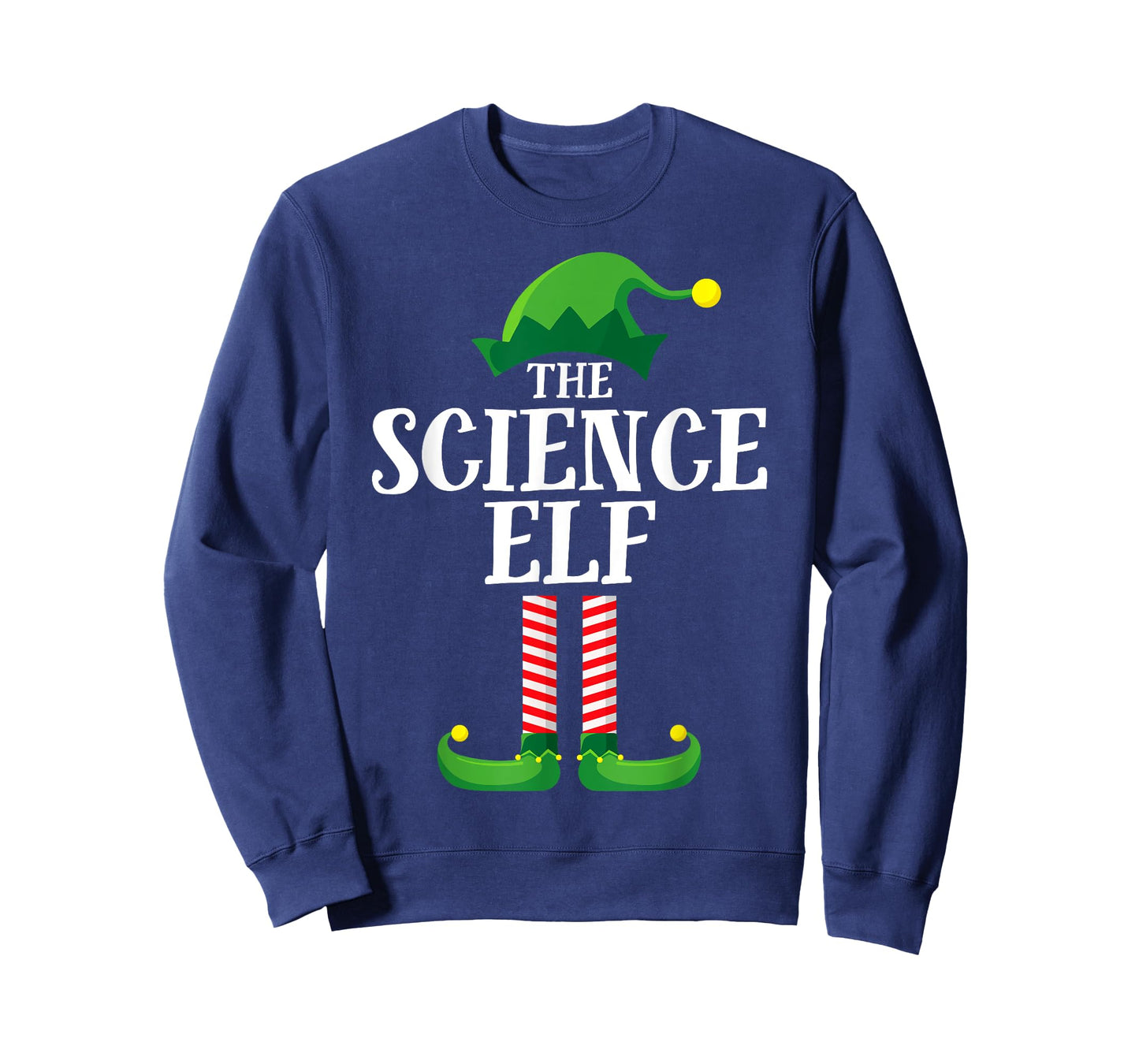 Science Elf Matching Family Group Christmas Party Pyjamas T-Shirt