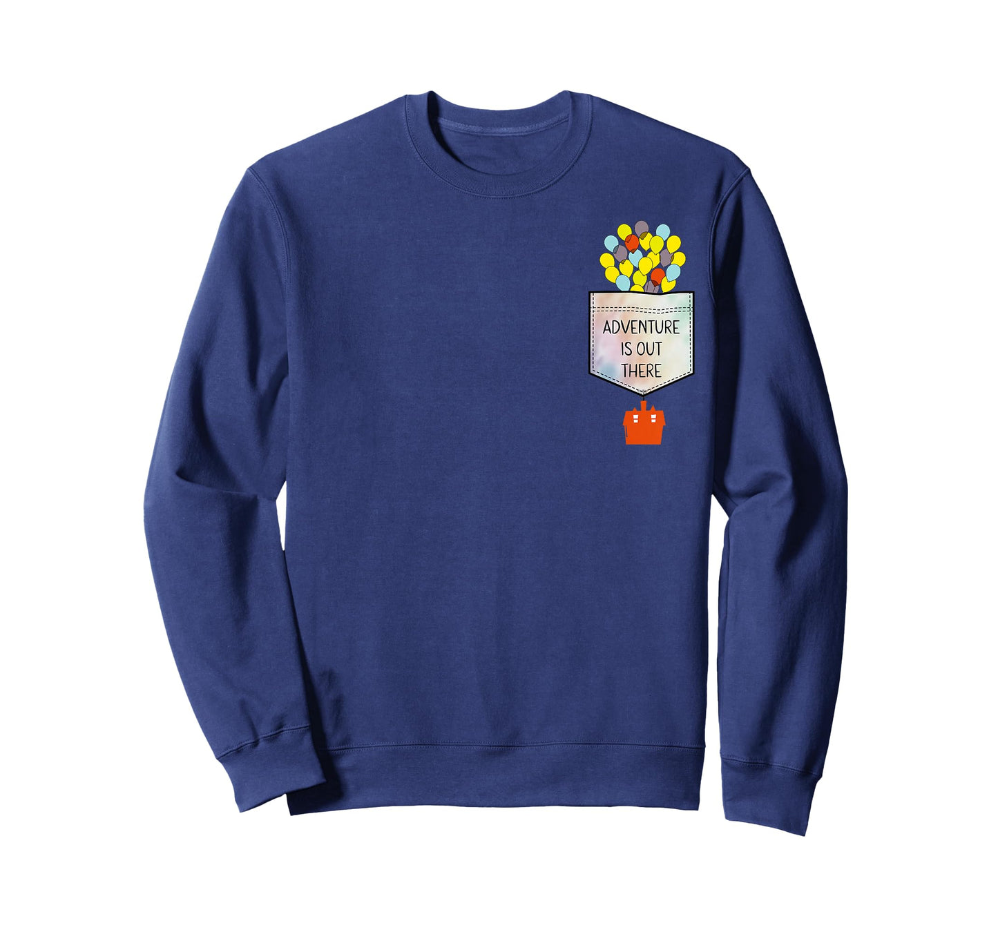 Disney Pixar Up Adventure is Out There Faux Pocket T-Shirt