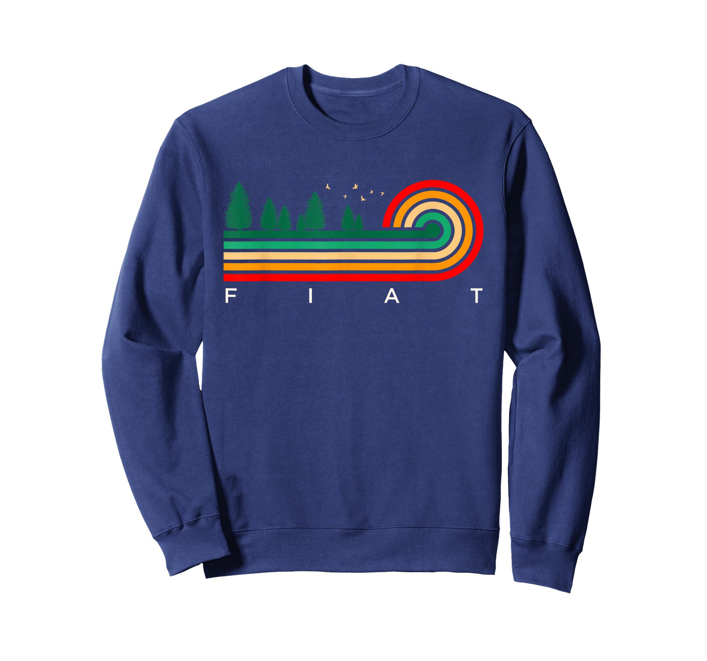 Evergreen Vintage Stripes Fiat, Kansas T-Shirt